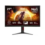 AOC Agon CQ27G4Z2 monitor, VA, 27", 16:9, 2560x1440, 260Hz, HDMI, Display port, USB