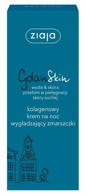 Ziaja Gdan Skin nočna krema s kolagenom 50 ml
