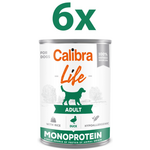 Calibra Life Adult konzerva za pse, raca &amp; riž, 6 x 400 g
