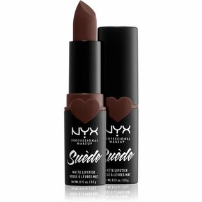 NYX Suède Matte Lipstick šminka z mat učinkom klasično rdečilo za ustnice šminka 3