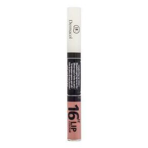 Dermacol 16H Lip Colour dvofazna šminka in glos za ustnice 2v1 4.8 g Odtenek 14