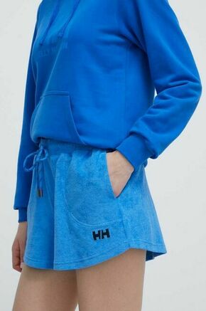 Bombažne kratke hlače Helly Hansen 34454 - modra. Kratke hlače iz kolekcije Helly Hansen