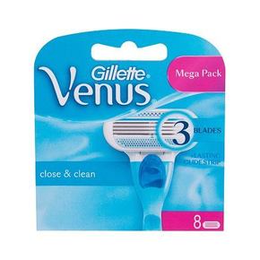 Gillette Venus Close &amp; Clean brivnik 8 ks