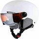 Alpina Arber Visor Q-Lite Ski Helmet White Matt M Smučarska čelada