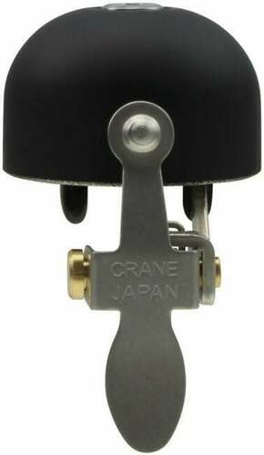 Crane Bell E-Ne Bell Stealth Black 37.0 Kolesarski zvonček
