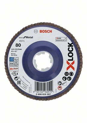 BOSCH Professional brusilna plošča X-LOCK (2608619207)