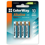 ColorWay Alkalne baterije AAA/ 1,5 V/ 4 kosi v pakiranju/ Blister