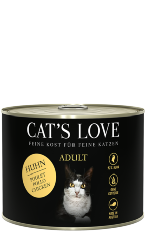 Cat's Love Mokra mačja hrana "Adult piščanec pur" - 200 g