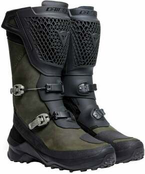 Dainese Seeker Gore-Tex® Boots Black/Army Green 44 Motoristični čevlji