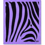 Groovy Goods Gobasta krpa Zebra - Vijolična