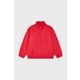 Otroški pulover Mayoral rdeča barva - rdeča. Otroški pulover iz kolekcije Mayoral, izdelan iz enobarvne pletenine. Model iz izjemno udobne tkanine z visoko vsebnostjo bombaža.