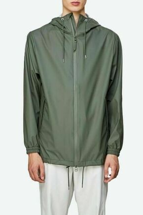 Vodoodporna jakna Rains Storm Breaker zelena barva - zelena. Vodoodporna jakna iz kolekcije Rains. Nepodložen model