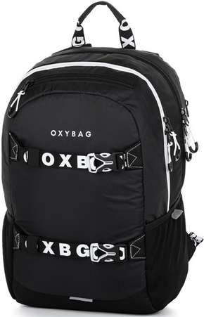 Študentský batoh OXY Sport Black &amp; White