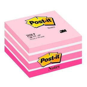 3M 2028-P Post-it kocka Aqua Pink