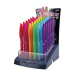 Kroglično pero Easy Rainbow trikotne polgelične mešane barve