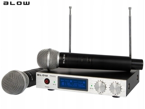 BLOW 2x brezžični mikrofon s sprejemnikom PRM905