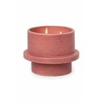 Dišeča sojina sveča Paddywax Saffron Rose 326 gr - roza. Dišeča sveča iz kolekcije Paddywax. Model izdelan iz keramike.