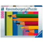 Ravensburger sestavljanka Barvni svinčniki, 1000 delov