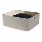 Kompaktor Oxford siva škatla za shranjevanje, 42 x 36 cm