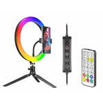 Tracer Obročna svetilka RGB RING 26cm s stojalom