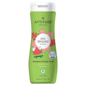 Attitude Otroško milo za telo in šampon (2 v 1) Little leaves