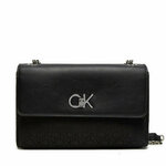 Ročna torba Calvin Klein Re-Lock Conv Shoulder Bag_Jqc K60K612641 Črna