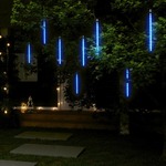 Lučke utrinki 8 kosov 30 cm modre 192 LED lučk