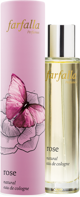 "farfalla rose Natural Eau de Cologne - 50 ml"