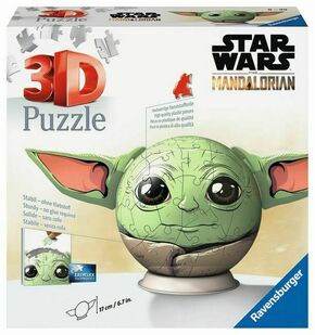Ravensburger Puzzle-Ball Star Wars: Baby Yoda z ušesi sestavljanka