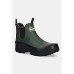 Barbour Gumijasti škornji Nimbus Chelsea Welly zelena LRF0099OL96