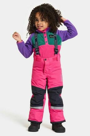 Otroške smučarske hlače Didriksons IDRE KIDS PANTS roza barva - roza. Otroške smučarske hlače iz kolekcije Didriksons. Model izdelan iz vodoodpornega materiala. Trpežen model