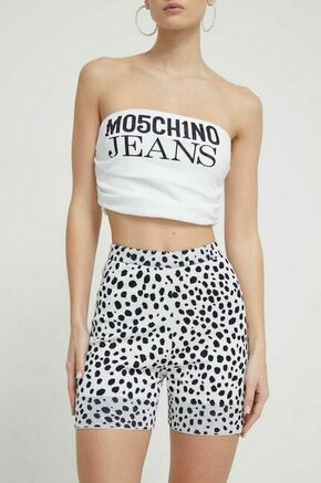 Kratke hlače Moschino Jeans ženski - pisana. Kratke hlače iz kolekcije Moschino Jeans