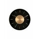 Stenska ura Karlsson - črna. Stenska ura iz kolekcije Karlsson. Model izdelan iz kovine.