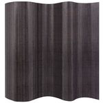 vidaXL Delilnik prostora iz bambusa sive barve 250x195 cm