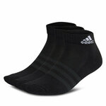 Unisex nizke nogavice adidas Cushioned Sportswear Ankle Socks 3 Pairs IC1277 black/white