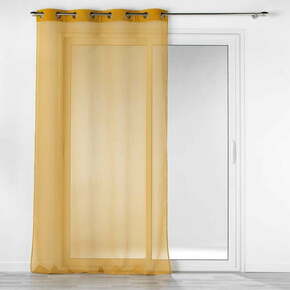 Rumena prosojna zavesa 140x240 cm Casual – douceur d'intérieur