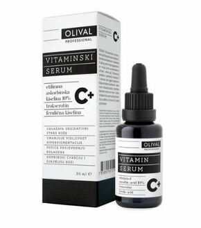 Olival Professional C+ posvetlitveni serum za obraz z vitaminom C 30 ml