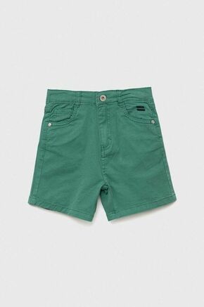 Otroške kratke hlače Birba&amp;Trybeyond zelena barva - zelena. Otroški kratke hlače iz kolekcije Birba&amp;Trybeyond