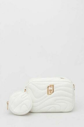 Torbica Liu Jo bela barva - bela. Majhna torbica iz kolekcije Liu Jo. Model na zapenjanje