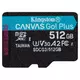 Kingston Canvas Go! Plus pomnilniška kartica microSD 512 GB