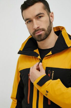 Smučarska jakna Protest Prtgooz rumena barva - rumena. Smučarska jakna iz kolekcije Protest. Model izdelan materiala