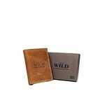 Factoryprice Svetlo rjava moška denarnica iz nubukastega usnja N4-P-CHM-1003_379445 Univerzalni