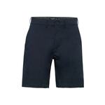 Kratke hlače Abercrombie &amp; Fitch moški, mornarsko modra barva - mornarsko modra. Kratke hlače iz kolekcije Abercrombie &amp; Fitch. Model izdelan iz gladke tkanine. Model iz izjemno udobne tkanine z visoko vsebnostjo bombaža.
