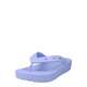 Japonke Crocs Classic Platform Flip ženske, vijolična barva, 207714 - vijolična. Japonke iz kolekcije Crocs. Model je izdelan iz sintetičnega materiala. Idealno za bazen, plažo ali sprehode.