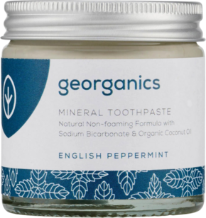 "Georganics Naravna zobna pasta English Peppermint - 120 ml"