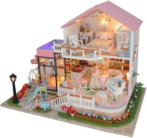 Dvajset miniatur hiše Roztomilá vila