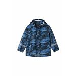 Otroška vodoodporna jakna Reima Vesi mornarsko modra barva - mornarsko modra. Otroška jakna iz kolekcije Reima. Prehoden model, izdelan iz vzorčastega materiala. Trpežen model, ki je idealen za slabe vremenske razmere.