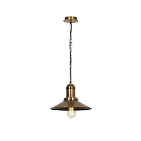 Viseča svetilka v bronasti barvi s kovinskim senčnikom ø 30 cm Sivani – Opviq lights