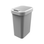 Zelen plastični koš za odpadke 25 l