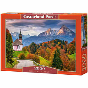 WEBHIDDENBRAND CASTORLAND Puzzle Jesen v bavarskih Alpah 2000 kosov